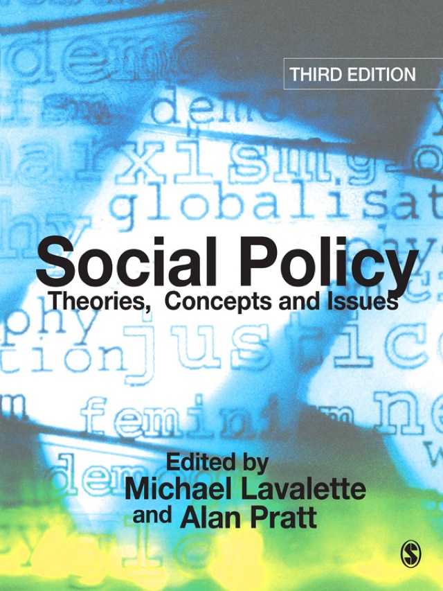 Social Policy Theories Concepts and Issues