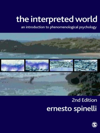 Interpreted World an Introduction to Phenomenological Psychology