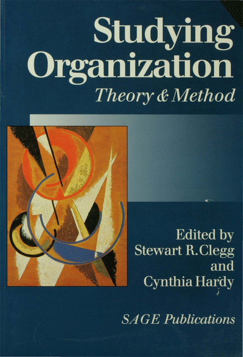 Cover image for book Studying Organization