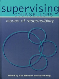 SUPERVISING COUNSELLORS ISSUES OF RESPONSIBILITY