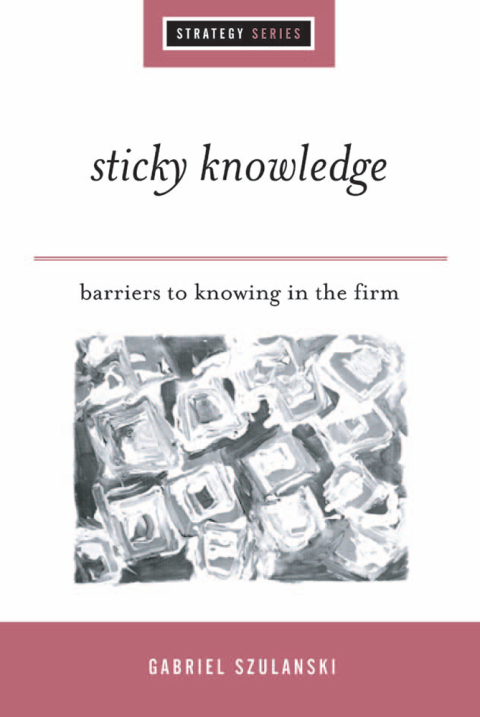 Cover image for book Sticky Knowledge