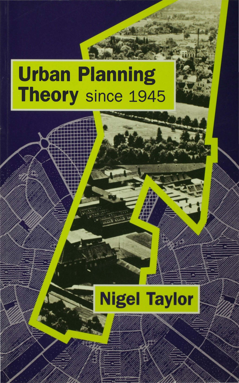 Cover image for book Urban Planning Theory since 1945