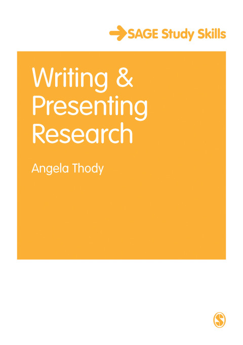 Cover image for book Writing and Presenting Research
