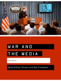Cover image: War and the Media 1st edition 9780761943129