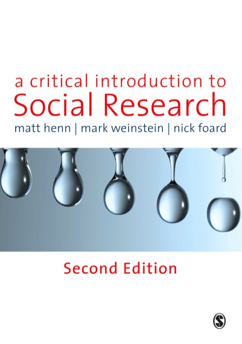Cover image for book A Critical Introduction to Social Research