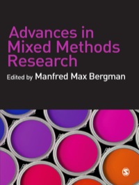 Cover image: Advances in Mixed Methods Research 1st edition 9781412948098