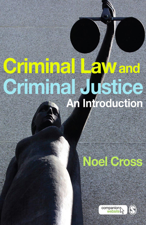 Cover image for book Criminal Law & Criminal Justice