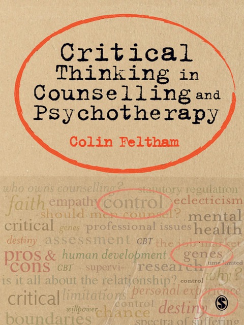 Cover image for book Critical Thinking in Counselling and Psychotherapy