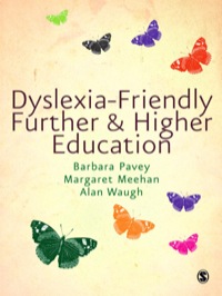 Cover image: Dyslexia-Friendly Further and Higher Education 1st edition 9781847875853