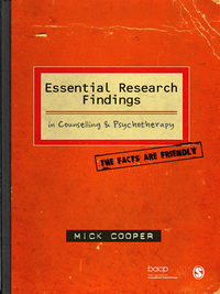 Cover image: Essential Research Findings in Counselling and Psychotherapy 1st edition 9781847870421