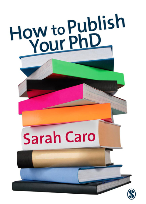 Cover image for book How to Publish Your PhD