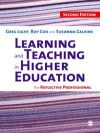 Cover image: Learning and Teaching in Higher Education 2nd edition 9781848600089