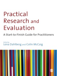 Cover image: Practical Research and Evaluation 1st edition 9781847870049