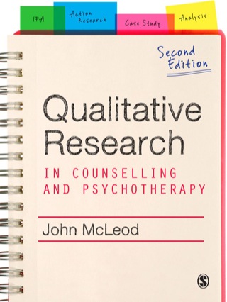 Qualitative Research in Counselling and Psychotherapy