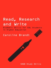 READ RESEARCH AND WRITE ACADEMIC SKILLS FOR ESL STUDENTS IN HIGHER EDUCATION