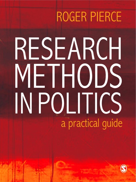 Cover image for book Research Methods in Politics
