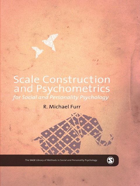 Cover image for book Scale Construction and Psychometrics for Social and Personality Psychology