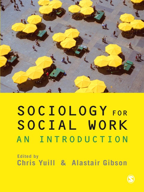 Cover image for book Sociology for Social Work