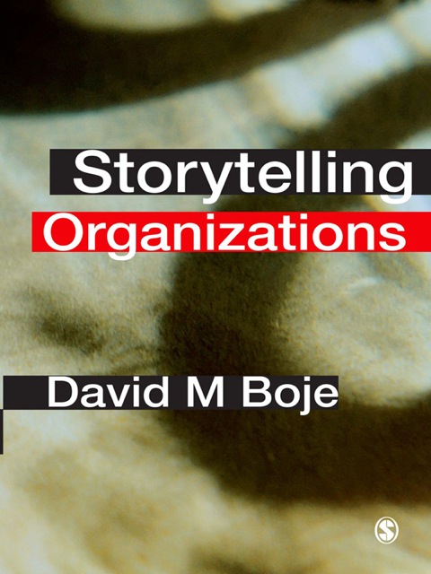 Cover image for book Storytelling Organizations