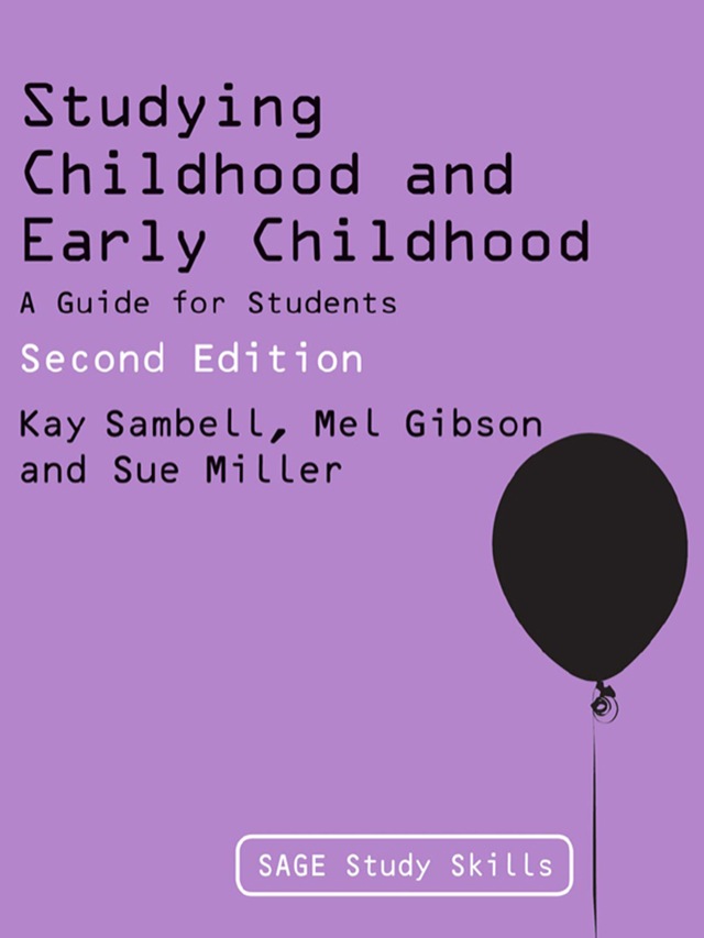 Studying Childhood and Early Childhood a Guide for Students