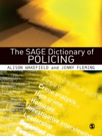 SAGE DICT OF POLICING