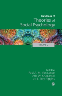 Cover image: Handbook of Theories of Social Psychology 1st edition 9780857029614