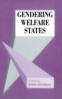 Cover image: Gendering Welfare States 1st edition 9780803978539