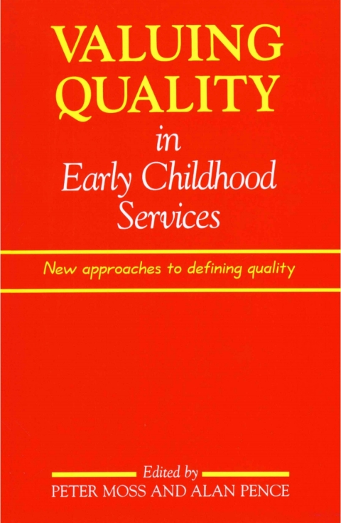 Cover image for book Valuing Quality in Early Childhood Services