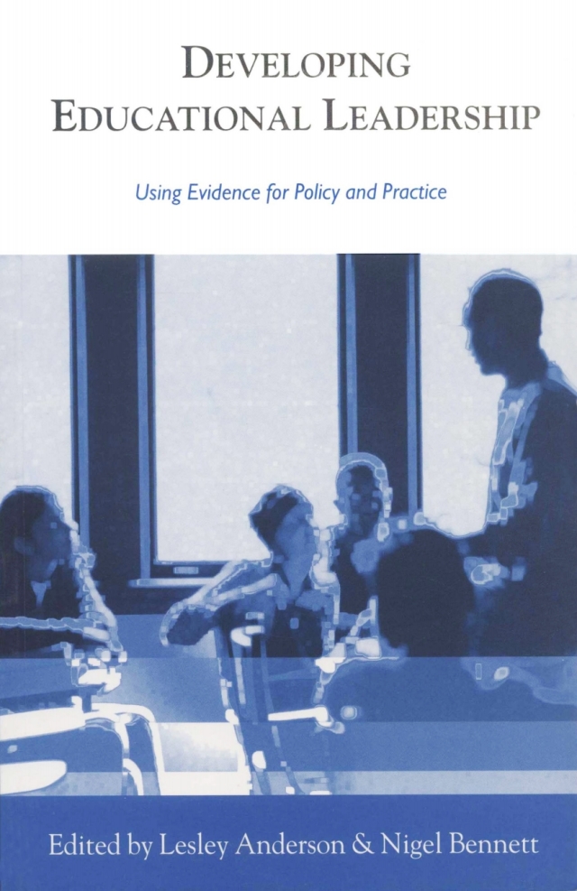 Developing Educational Leadership Using Evidence for Policy and Practice