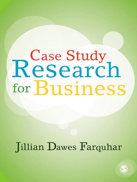 Cover image for book Case Study Research for Business