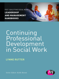 Cover image: Continuing Professional Development in Social Care 1st edition 9781446266571