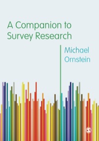 Cover image: A Companion to Survey Research 1st edition 9781446209097