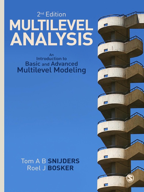 Cover image for book Multilevel Analysis