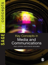 Cover image: Key Concepts in Media and Communications 1st edition 9781412928229
