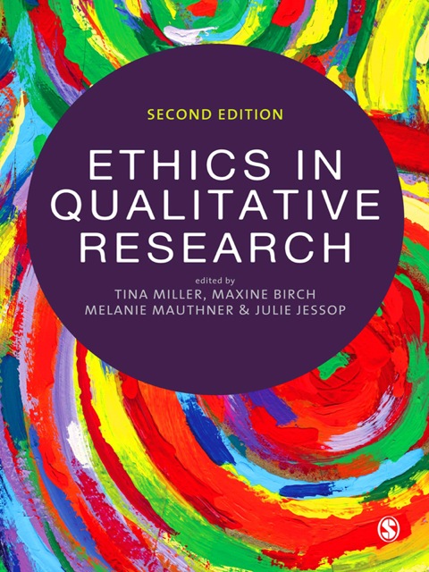 Cover image for book Ethics in Qualitative Research