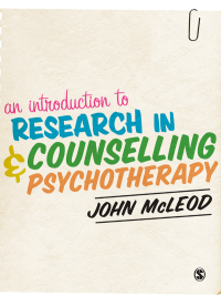 Cover image: An Introduction to Research in Counselling and Psychotherapy 1st edition 9781446201404