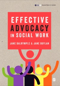 Cover image: Effective Advocacy in Social Work 1st edition 9781446201503