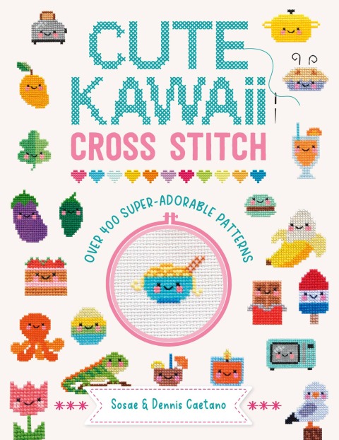 Cover image for book Cute Kawaii Cross Stitch