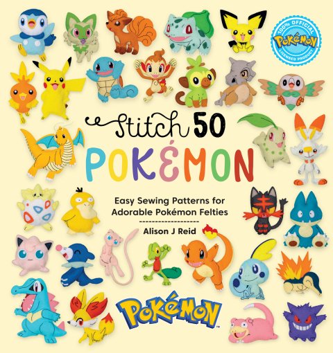 Cover image for book Stitch 50 Pokémon