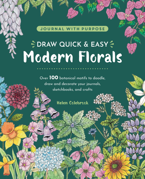 Cover image for book Draw Quick & Easy Modern Florals