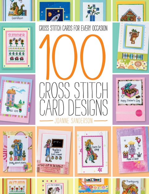 Cover image for book 100 Cross Stitch Card Designs
