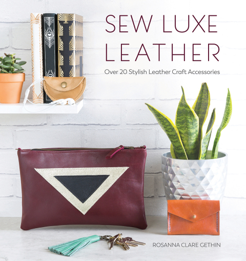 Cover image for book Sew Luxe Leather