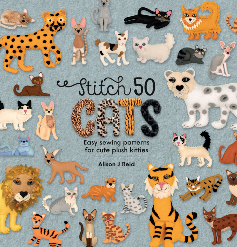 Cover image for book Stitch 50 Cats