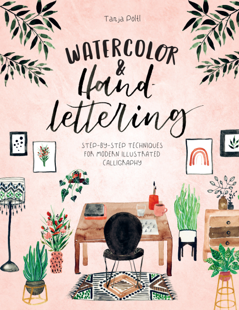 Cover image for book Watercolor & Hand Lettering