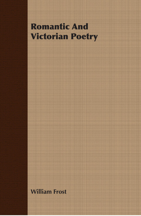 Cover image for book Romantic And Victorian Poetry