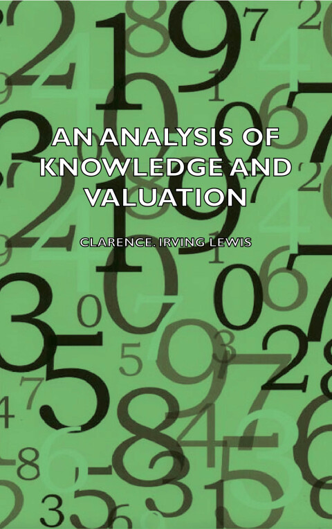 Cover image for book An Analysis of Knowledge and Valuation