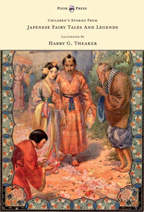 Cover image for book Children's Stories from Japanese Fairy Tales & Legends - Illustrated by Harry G. Theaker