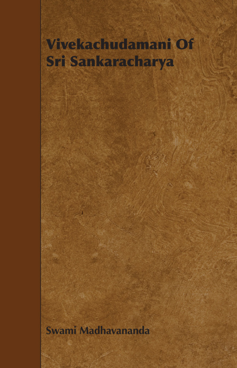 Cover image for book Vivekachudamani Of Sri Sankaracharya