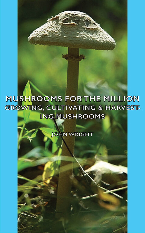 Cover image for book Mushrooms for the Million - Growing, Cultivating & Harvesting Mushrooms