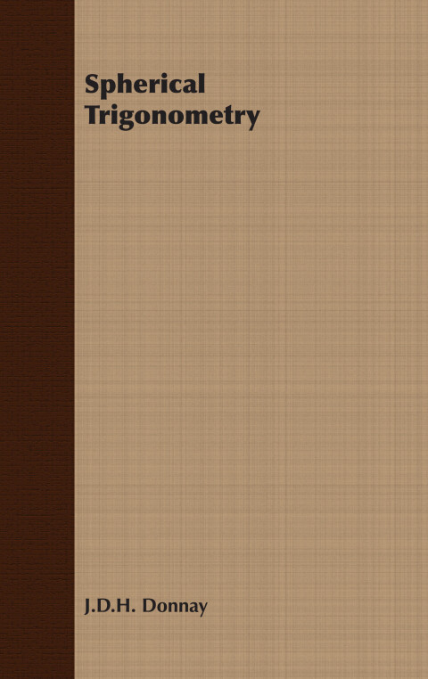 Cover image for book Spherical Trigonometry